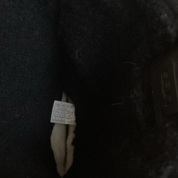 UGG Raincloud Tall black UGG boots size 8 - Picture 7 of 8